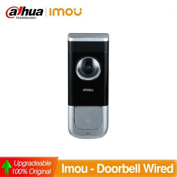 

dahua imou db11 doorbell wired 2mp wifi video doorbell with night version pir detection two-way talk wifi1