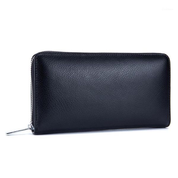 

outdoor bags big wallet mens men's fashion 4 colors genuine leather purses1