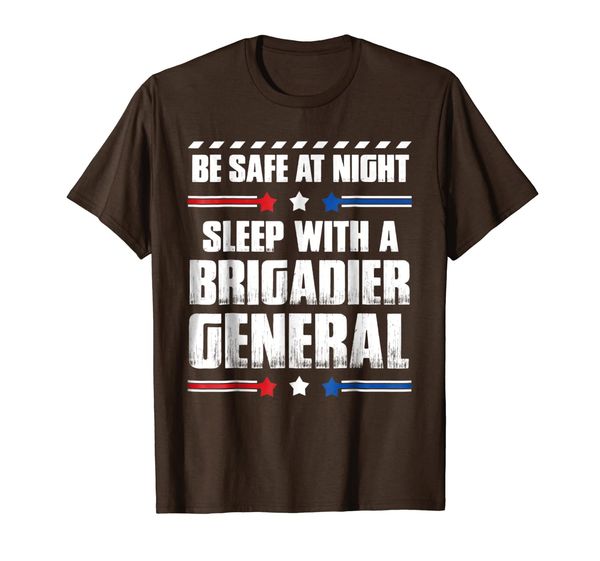 

brigadier general t-shirt - be safe at night, White;black