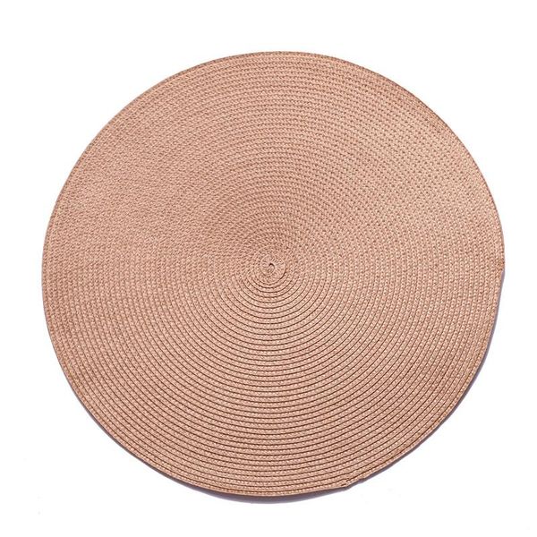 

38см круглый placemat кухня обеденный стол коврики steak pad insulation pads nordic hotel restaurant home decor wmtfhb mywjqq