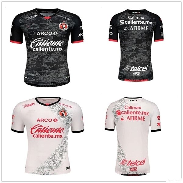 

20 21 liga mx club тихуана футбол джерси rivero g.bou corona лусеро малкорра калинский customize 2020 новый xolos де тихуана футбол рубашка, Black;yellow