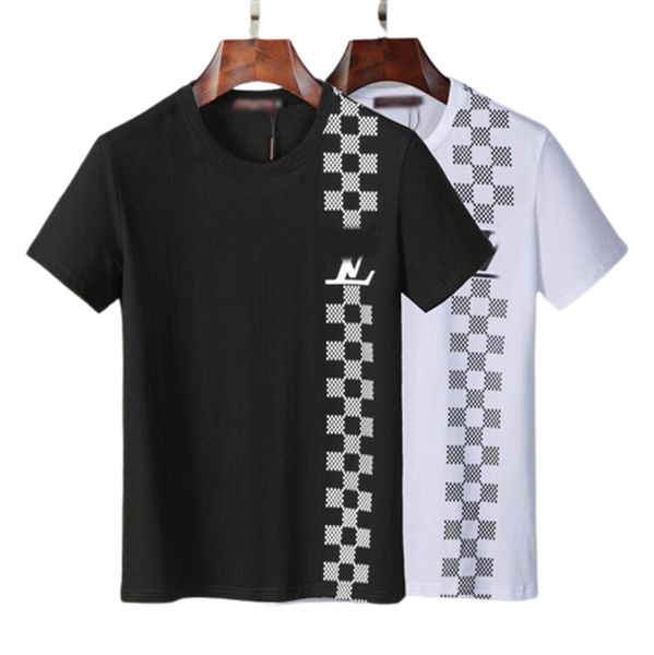 

2022 mens designers t shirt man womens tshirt with letters print short sleeves summer shirts men loose tees asian size m-xxxl#260, White;black