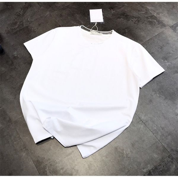 

women shirt summer new fashion women t shirts cotton chiara ferragni sequins european style causal short sleeve, White;black