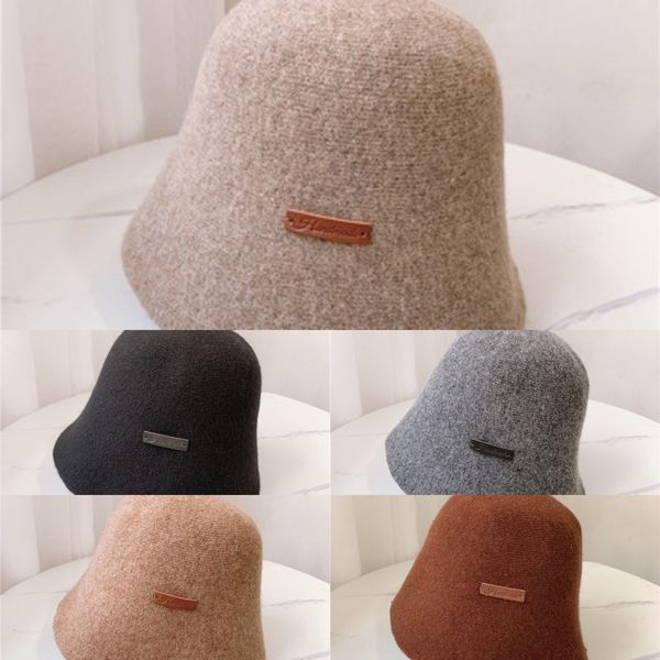 

kx8b new knit hairball plus fuffy hat hat solid color autumn and winter warm wool fashion