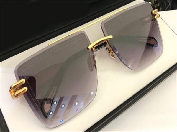 

gwa the dusk ii mens glasses car fashion sunglasses metal temples more refined outdoor uv400 sunglasses frameless square concept, White;black