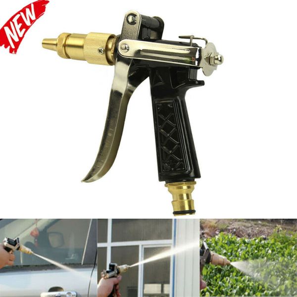 

2020 garden hose nozzle water trigger sprayer attachments gun head jet spray washer cannon a+