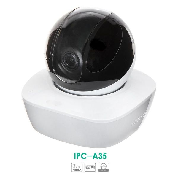 

wifi 3mp baby monitor with built-in mic & speaker hd ip camera pt 1080p wi-fi wireless network camera sd card slot ipc-a35