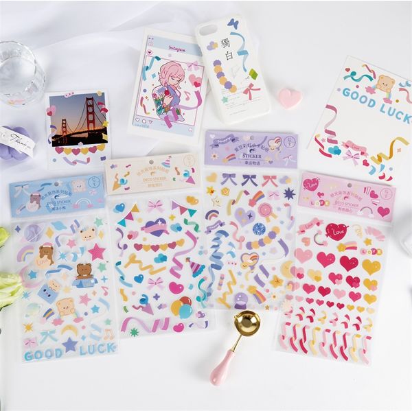 

cute stickers gift sealing stickers in diary decorative scrapbooking festival birthday party decorations labels aesthetic