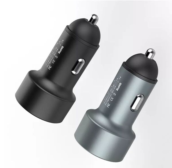 

factory price 2020 new mode 5v2.4a 2 usb port car charger for iphone huawei xiaomi