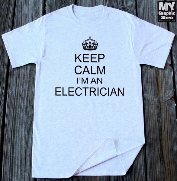 

keep calm im an electrician electrician brand fashion mans unique short sleeves o neck sport hooded sweatshirt hoodie men t shirt