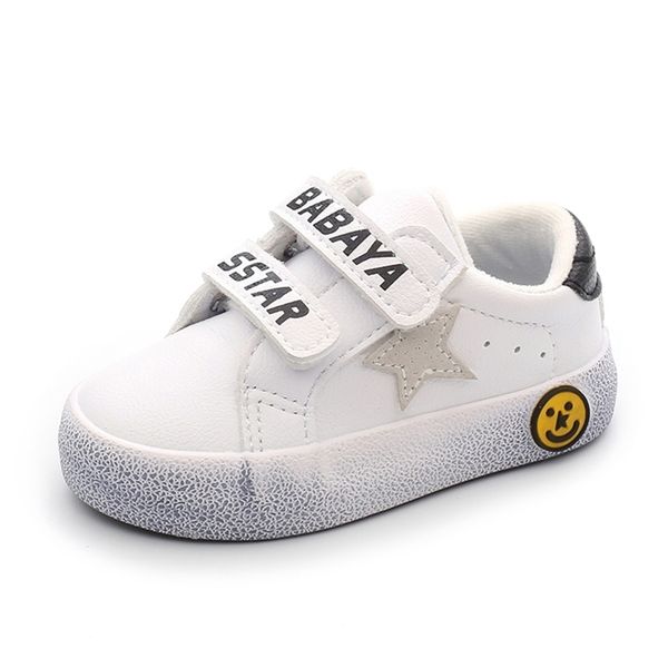

fashion toddler soft sole hook loop prewalker sneakers baby boy girl crib leather sports non-slip walker shoes y201028