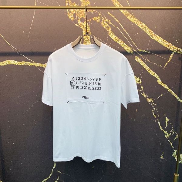 

2022 europe early spring new fashions men and women high street t shirts ~ os size tshirts ~sleeves t-shirts summer breathable tee wa0215., White;black