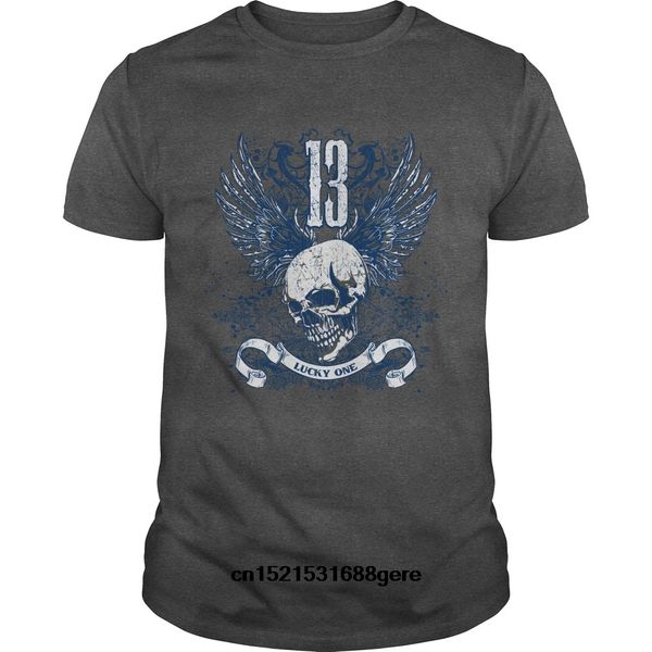 

funny scary 13 lucky one men tee hoodie designers t shirts sweatshirt