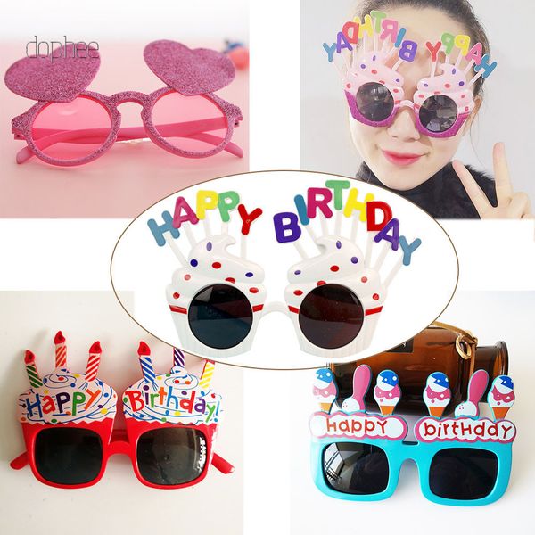 

party dophee funny 1pc happy glasses sunglasses tropical fancy dress favors fun birthday p booth props supplie