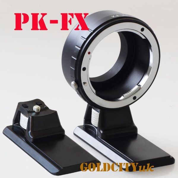 

lens adapters & mounts pentax pk k mount adapter ring with tripod stand for fuji fx x xe3/xa3 xa10/x-m1/x-a5/xt20/xt1 xpro2 xt100 camera1