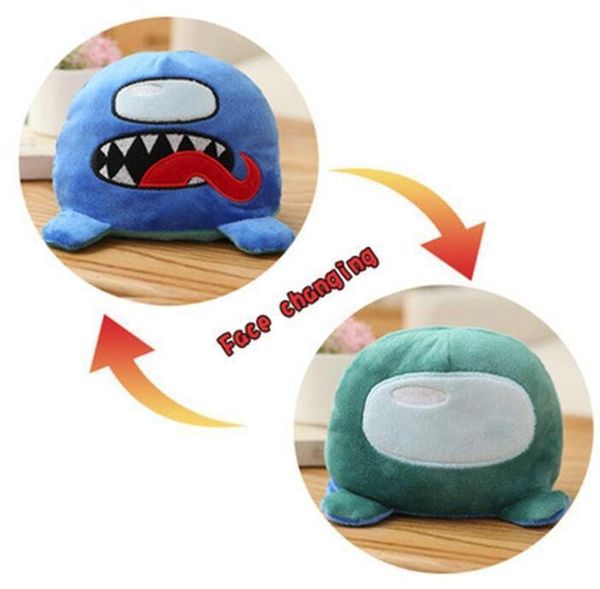 

us stock among us plush toys double-sided among us plush toys space werewolf killing game doll plush toy game kawaii stuffed doll toys