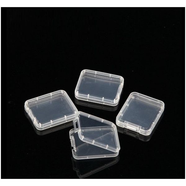 

shatter container box protection case card container memory card boxs cf card tool plastic transparent storage easy jllyuh soif