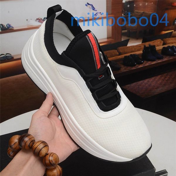 

2021 new man woman's fashion lace up breathable mesh sneakers shoes outdoors race runner casual shoes, Black