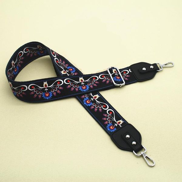 

сумка ремешок для женщин съемный diy плечо радуги аксессуары крест тела мессенджер нейлоновые мешки, Black