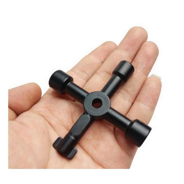 

4 in 1 universal key wrench square key triangle train electrical cupboard box elevator cabinet jlljef trustbde