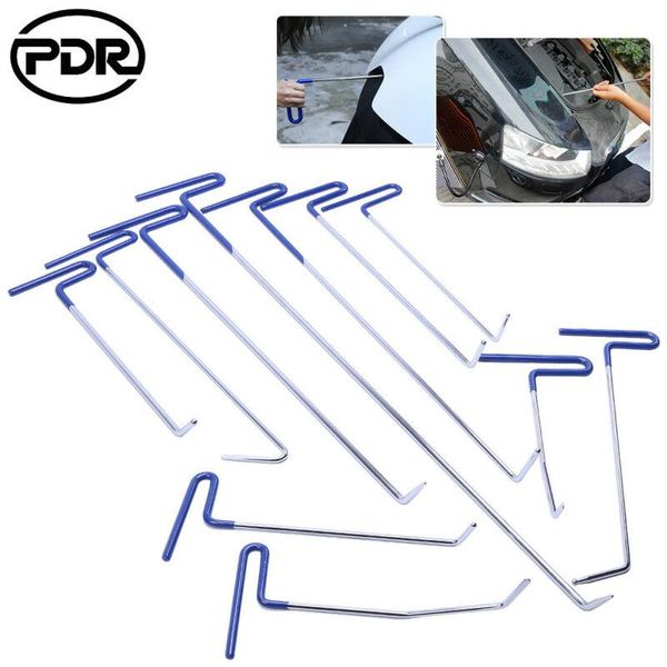

professional hand tool sets super pdr tools crowbars car push hook rod paintless dent removal kit crowbar opening repairing pry bar set