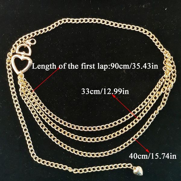 

мода сердце цепной пояс женщины сексуальная многослойная женская вечеринка талия ремень украшения украшения украшения женский ретро ремешок, Black;brown