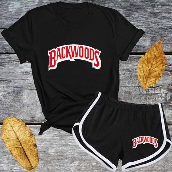 

2020 summer letter t shirts and shorts tracksuit fashion casual woman 2 piece set sportwear suit lj201120, White