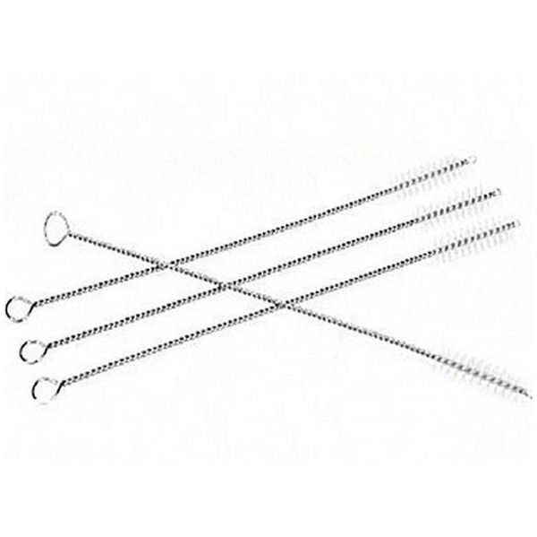 

100pcs/lot stainless steel wire cleaning brush straws cleaning brush shipping
