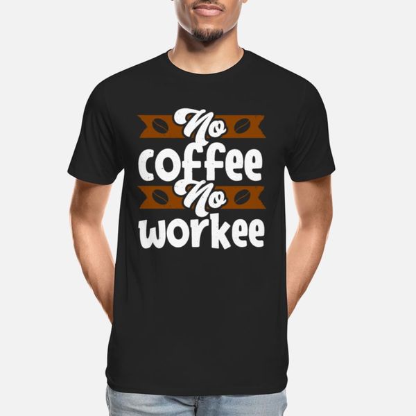 

нет кофе нет workee смешно кофеин quote футболка crewneck ретро урожай tracksuit толстовка толстовка