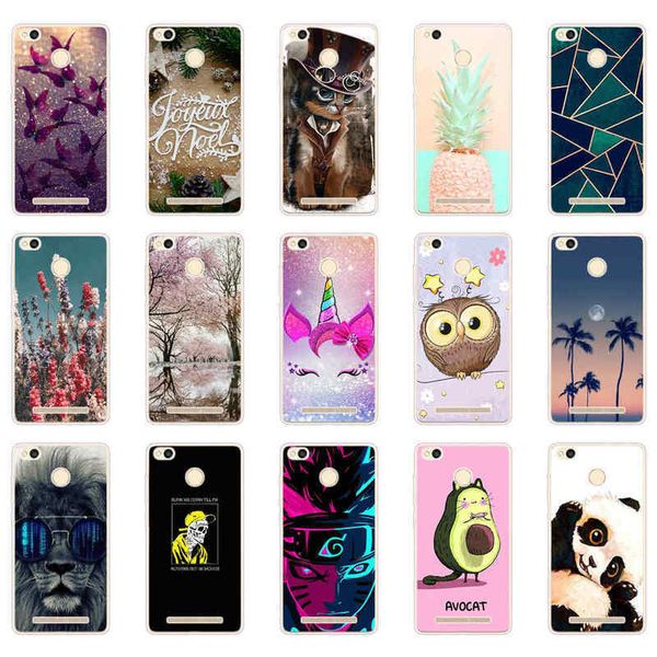 

cases 3s silicon phone back cover for xiaomi redmi 3 s pro case
