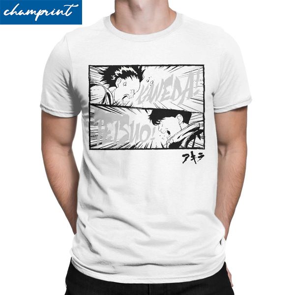 

men tetsuo kaneda novelty pure tees short sleeve akira japan manga crewneck clothing plus size sport hooded sweatshirt hoodie men t shirt