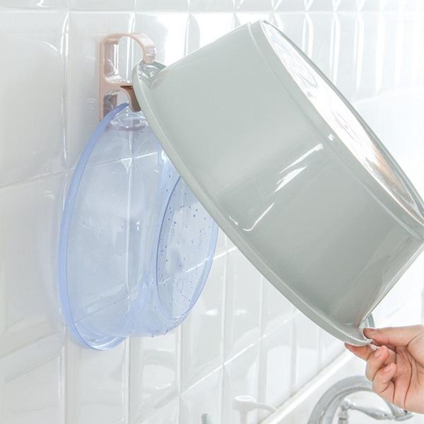 

hooks & rails multifunction kitchen bathroom rack basin storage sucker washbasin holder hook seamless tracery hook1
