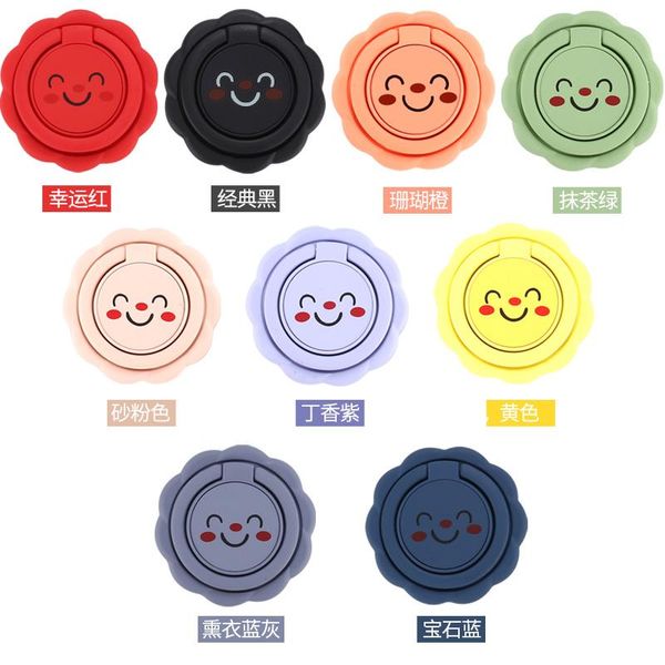 

smiley подсолнечное rose палец кольцо металла универсальный 360 градусов вращения палец кольцо держатель магнитный кронштейн автомобиля стен