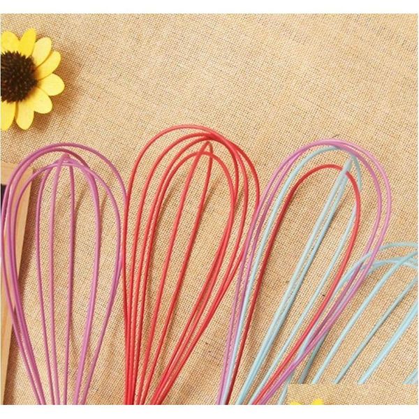 

creative kitchen tool wire whisk stirrer mixer egg beater colorful sile egg whisk stainle jlllfj allguy