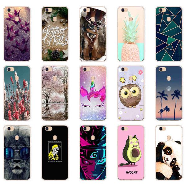 

case fashion soft tpu f5 silicone back cover f 7 phone cases fundas for oppo f7 shell