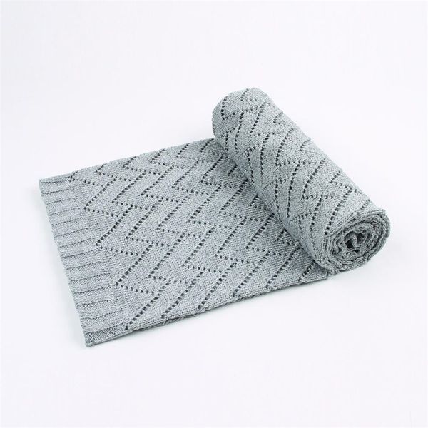 

baby blankets knitted newborn bebes swaddle wrap 100*75cm toddler kids stroller bedding sofa covers children receiving blankets y201009