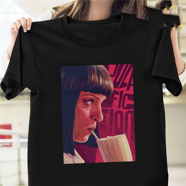 

pulp fiction shirt wallace quentin tarantino t shirt black size s-3xl loose size tee shirt sport hooded sweatshirt hoodie