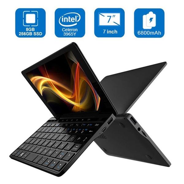 

gpd pocket2 lappocket pc mini 8gb 256gb 7 inch touch screen pocket notebook cpu intel celeron 3965y windows 10 system
