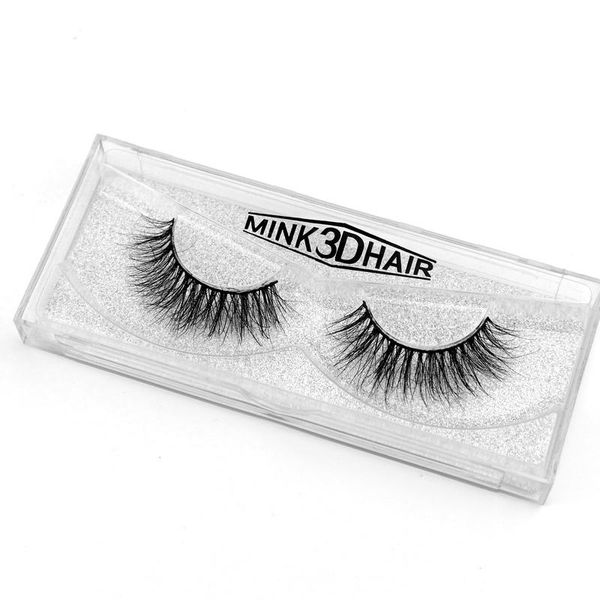 

false eyelashes 3d 100% real mink lashes handmade thick crisscross curly arrival