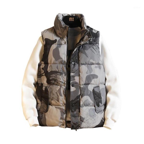 

nice men sleeveless jacket autumn winter vest male slim men clothes warm waistcoat1, Black;white