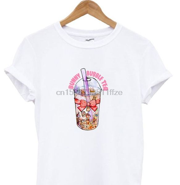 

summer funny print men tshirt women bunny bubble tea t shirt sport hooded sweatshirt hoodie
