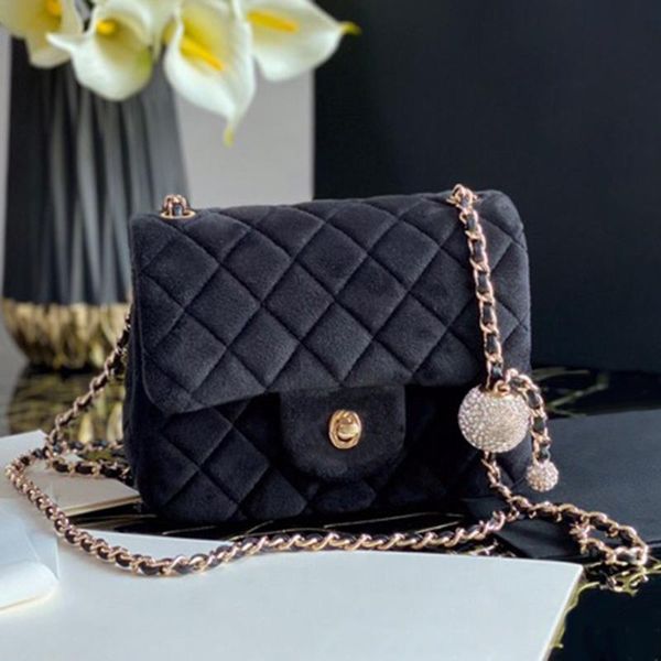 

2020 new striped chain fashion wild messenger bag leather shoulder bags for women portable small square bag