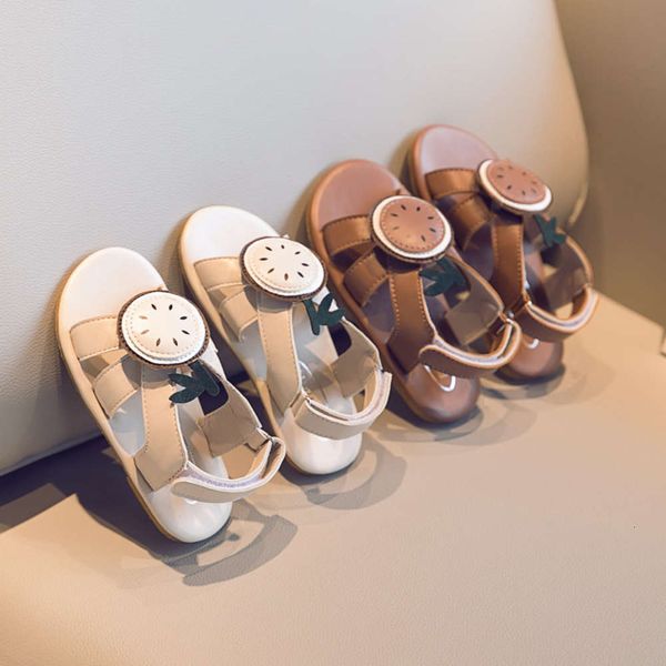 

baby sandals boys' open toe soft sole 1-3 years old 5 little girls' new anti slip leisure beach sho for children in summerbj85, Black;red