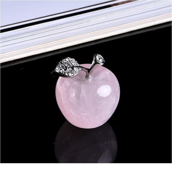 

1pc natural crystal rose quartz couple decoration wedding and new year decorations christmas and diy gift acc jllvnm, Black