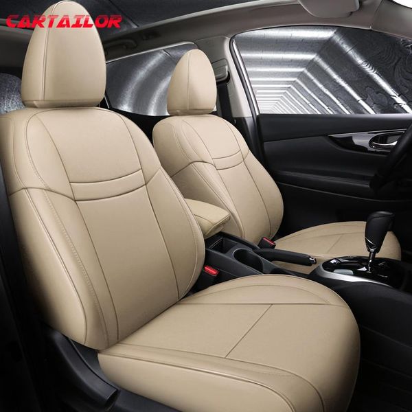 

cartailor custom fit for 2020 qashqai 2020 car seat covers cars seat cover protector faux leather styling accessories set