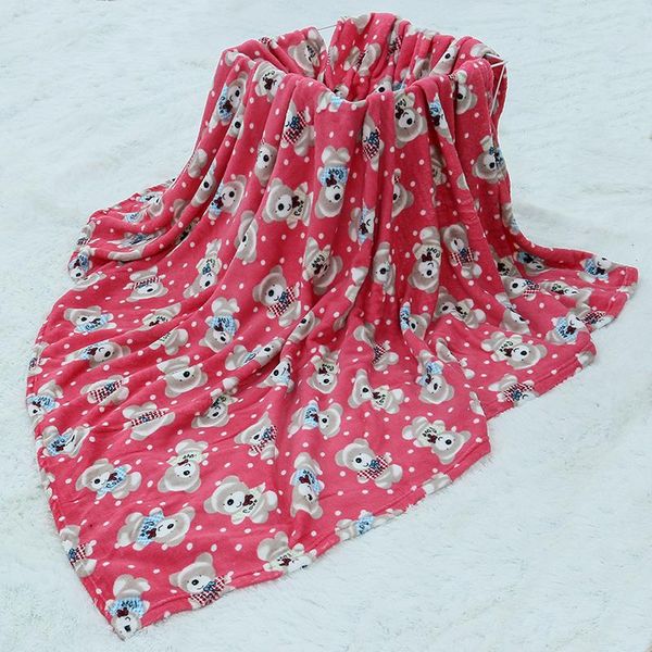 

100 coral velvet for sofa air travel colored soft blanket variety is optional warm and comfortable wmtknz loveshop01