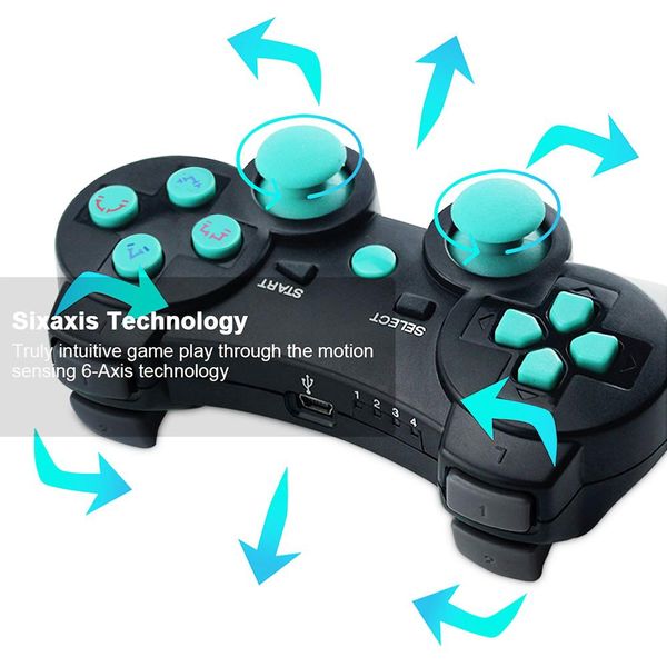 

k ишако бесплатная доставка двухместный удаленный геймпад 2 пака bluetooth контроллер gamepad для playstation3 jllqbr book2005