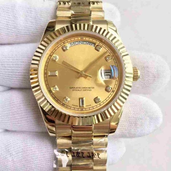 

u1 gold neutral 36mm mens womens watches sapphire stainless steel bracelet mechanical automatic sweep watch fashion ladies dress diamond wri, Slivery;brown