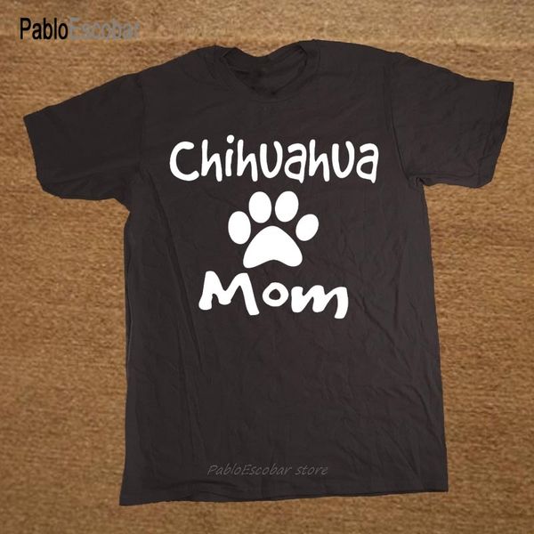 

dog mom chihuahua men short sleeve cotton shubuzhi masculina hoodie designers t shirts sweatshirt