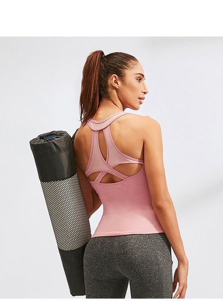 

women's sports tank top, White